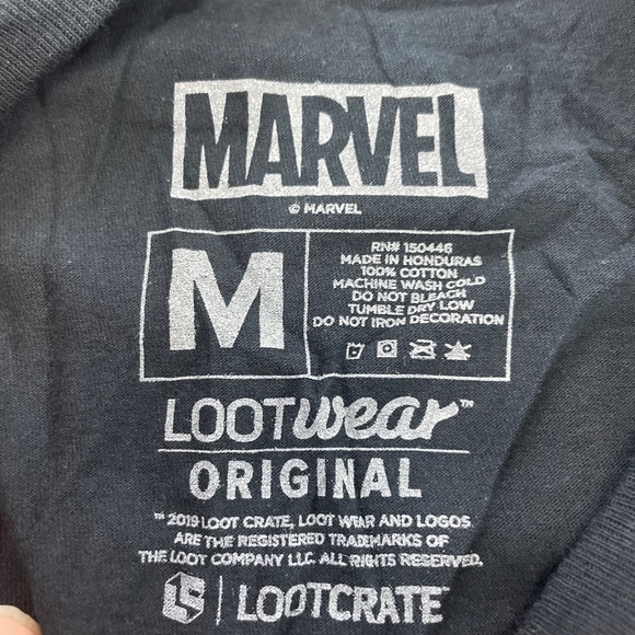 MARVEL Spider Man Lootwear Long sleeve Tee size M NWOT - Picture 2 of 9
